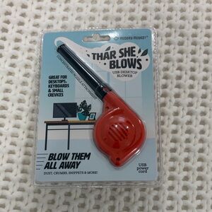 Red USB Desktop Blower